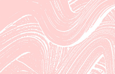 Grunge texture. Distress pink rough trace. Good-lo