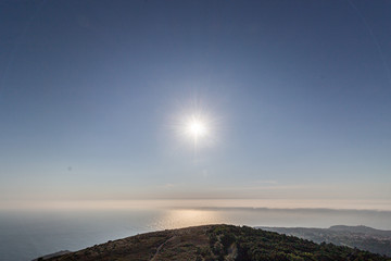 View from the Peninha sanctuary viewpoint, skyline, Sintra, Portugal
