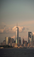 New York Skyline in the Evening