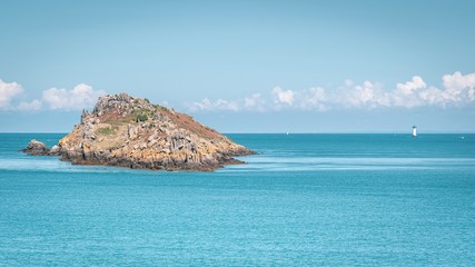 Naklejka premium La pointe de Grouin, Cancale, Bretagne, France 