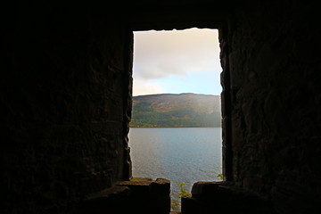 window on of the castle 