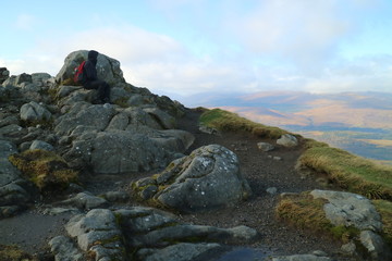rocks in the mountains