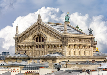 Fototapeta na wymiar Opera Garnier (Grand Opera), Paris, France