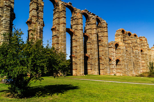 Acuedocto de "Los Milagros", M&eacute;rida, Extremadura, Espa&ntilde;a.