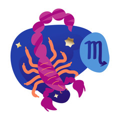 Scorpio Zodiac Icon