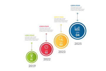 infographic flow chart design . business infographic concept for presentations, banner, workflow layout, process diagram, flow chart and how it work