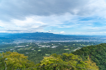 伊香保ロープウェイ 物聞山山頂からの景色