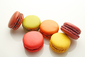 カラフルなマカロン