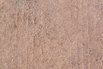 trace texture car on way