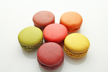 カラフルなマカロン