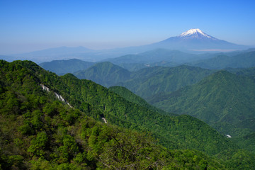 檜洞丸の登山道