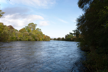 River Ness with Infirmary Bridge and Inverness Castle in the background