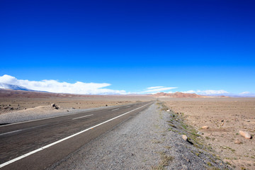 Road to San pedro de Atacama, Chile landscape