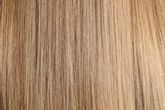 Background Of Female Brown Hair Close Up