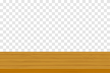 wooden table top vector illustration