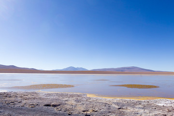 Bolivian lagoon view,Bolivia