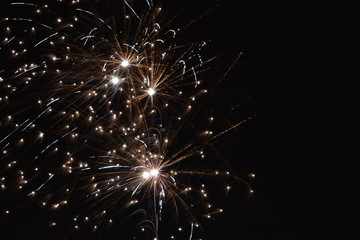 Obraz premium Fireworks for new year