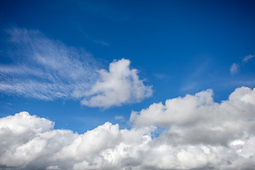 Naklejka na ściany i meble cloud with blue sky background