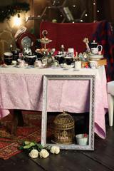 decorations for a mad tea party Alice in Wonderland