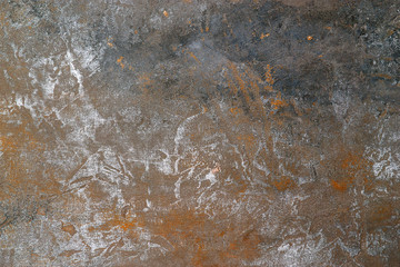 Abstract textured rusty wall background