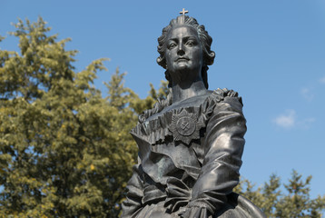 Fototapeta na wymiar Catherine the Great Statue