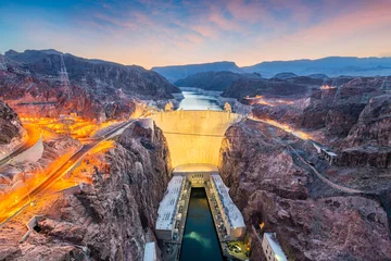 Stoff pro Meter Hooover-Staudamm am Colorado River © SeanPavonePhoto