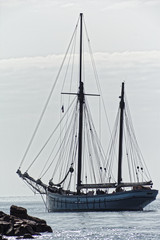 Obraz premium voilier en côtes d'armor