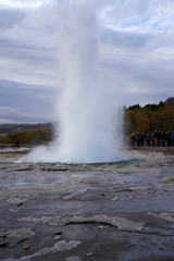 Geysir, Strokkur, geothermal geysers, Iceland