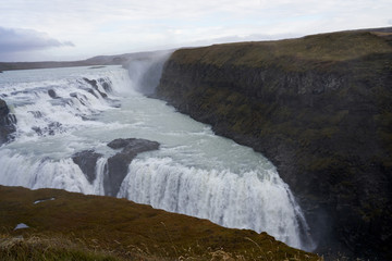   Gullfoss, waterfall Iceland