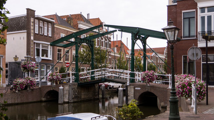 Klappbrücke in Leiden