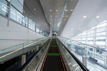 Obraz premium 動く歩道