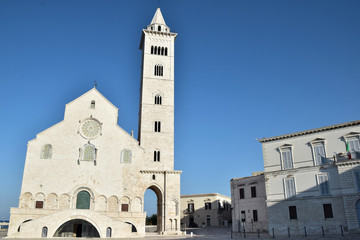 View of the Cathedral in Trani, Italy