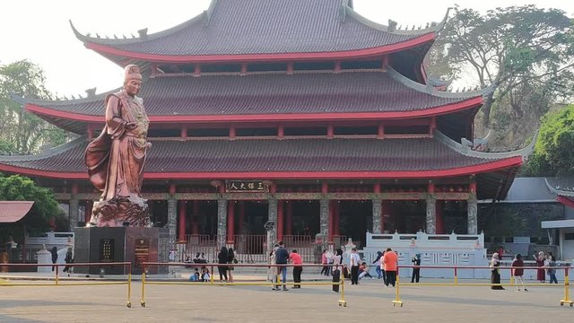 Sam Poo Kong temple, simongan village, semarang, central java, indonesia, Static Locked off