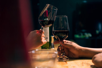 glass of wine