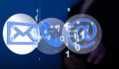 Mail Communication Connection message to mailing