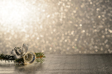  christmas composition on bokeh background12