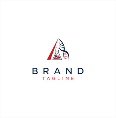 Letter  A Lab science Logo . Medical Lab Logo Design . Medical And Science Logo Design Inspirations 