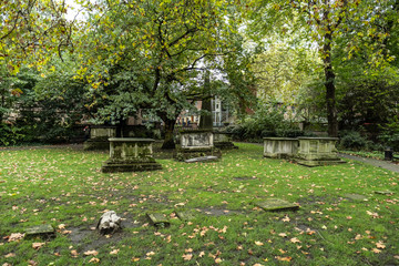 Tombs in St George's Gardens