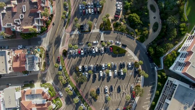 Aerial view of San Clemente coastline town, Orange County, California, USA. Travel destination South West Coast