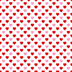 Valentine's day,Seamless valentines day background vector