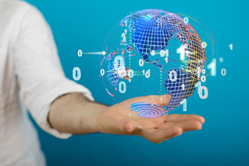 Best Internet Concept of global business from concepts series