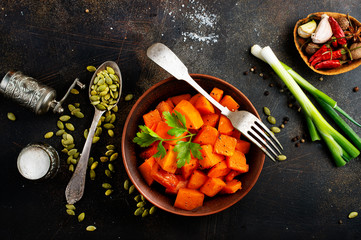 fried pumpkin