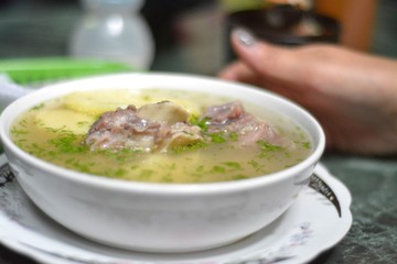 caldo de costilla en bogota colombia paloquemado