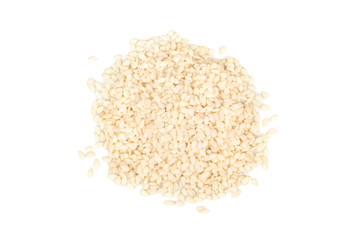 Heap sesame seeds
