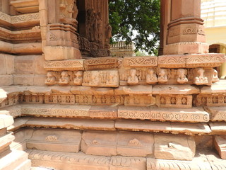 Parsvanath, Adinath, Shanti Nath, Eastern group of temples, Khajuraho, Madhya Pradesh, India, known...