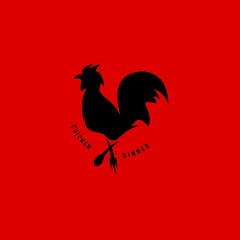 chicken initial logo