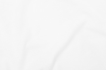 Fototapeta na wymiar White fabric texture background with soft waves.