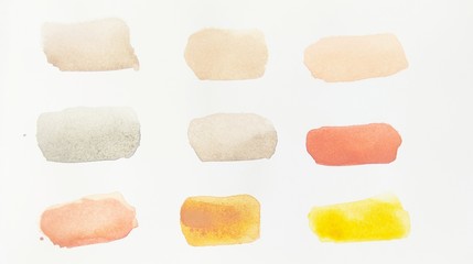Spot many color Watercolor background image