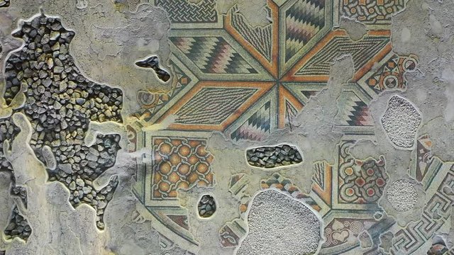 Ancient mosaics in Antakya (Hatay), Turkey.