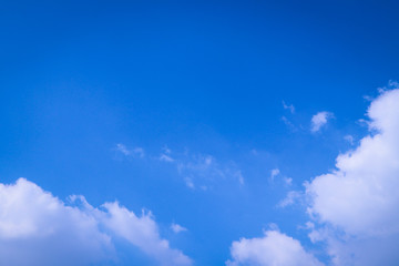 Fototapeta na wymiar Beautiful abstract blue sky landscape background and wallpaper